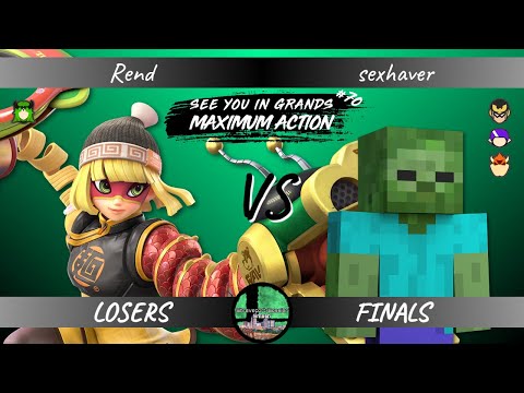 SUGMA #70 - LFs - Rend (Palutena/Min Min) vs sexhaver (Steve/Captain Falcon/Inkling/Bowser)