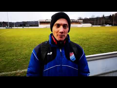 Trainer Marcus Voike nach dem 1:0 Sieg gegen den SV Schlebusch (01.12.2019)