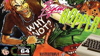 PSYCHO HOPPER – Commodore 64 (1989) | Bouncy Sci-Fi Action Adventure