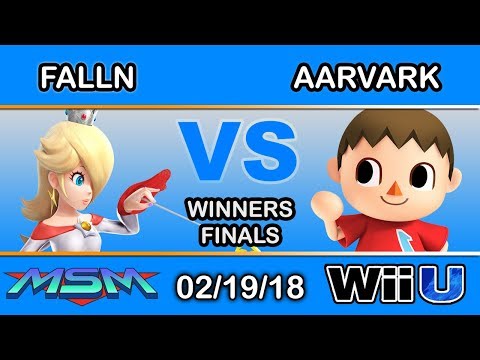 MSM 134 - falln (Rosalina) Vs. BSD | Aarvark (Villager) Winners Finals - Smash 4