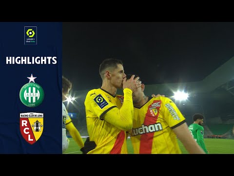 AS SAINT-ÉTIENNE - RC LENS (1 - 2) - Highlights - (ASSE - RCL) / 2021-2022