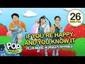 If You Re Happy And You Know It More Nursery Rhymes 26 Mins Non Stop Compilation Pop Babies