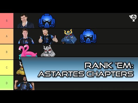 Ranking EVERY Space Marine Chapter! (Tier List)