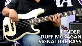 Video thumbnail for Fender Duff McKagan Signature P-Bass - Tonecheck! by Skip's Music