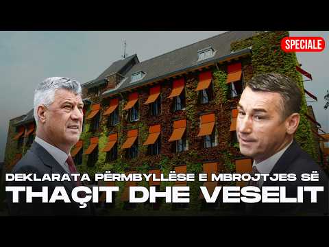🔴LIVE | Drejtpërdrejt nga HAGA, deklarata përmbyllëse e mbrojtjës së Thaçit e Veselit