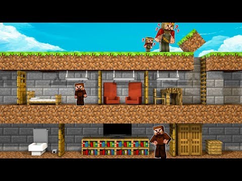 ZENGİN GİZLİ EVİ ARIYOR! 😱 - Minecraft