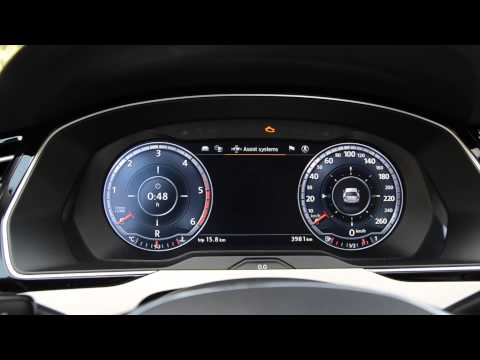 Volkswagen Passat 2015 – instrumentación digital – VW Digital Copkit