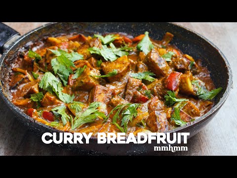 Curry Breadfruit / Amazing Vegetarian Breadfruit Curry.