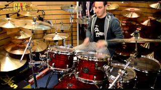 Video thumbnail for Mapex - Saturn IV MH 5 Piece Shell Set Demo at GAK by GAK