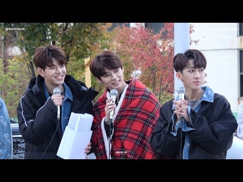 181027 스트레이 키즈 Stray Kids 쇼!음악중심 미니팬미팅 / Q&A + 끝인사 (리노 LeeKnow focus) [4K]