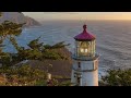 Peaceful music, "Shine Like a Lighthouse"  by Tim Janis narrated by Barbara Bush