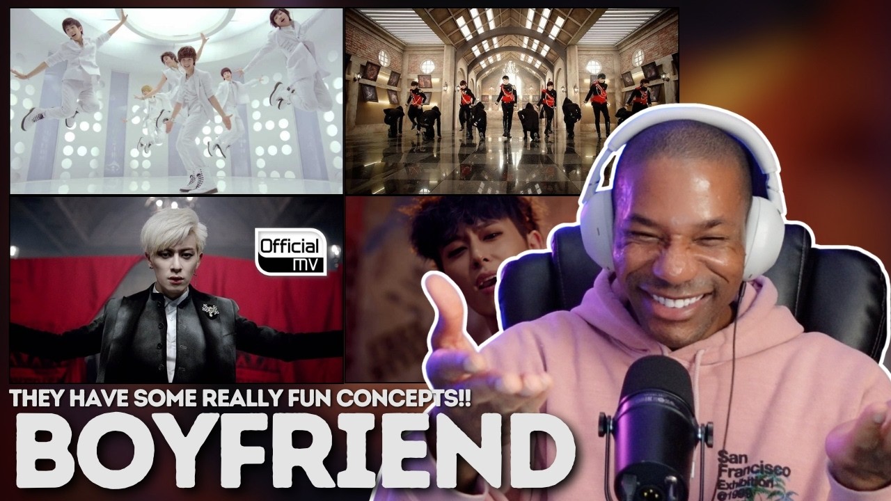 BOYFRIEND | 'Boyfriend', 'Janus', 'Witch', 'Obsession' MV REACTION | These are fun concepts!!