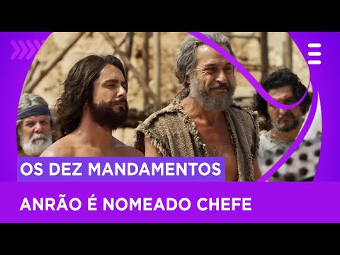 Ramsés nomeia Anrão como chefe dos hebreus - 'Os Dez Mandamentos'