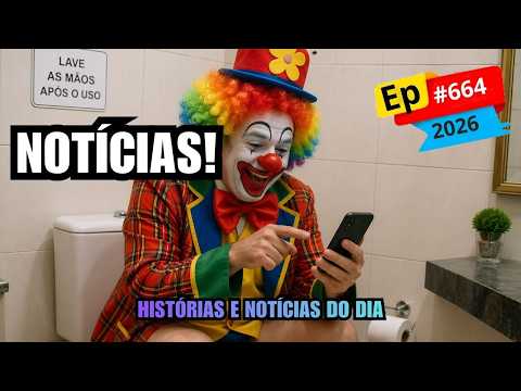 EP#664  - QUINTA 23/04 - NOTÍCIAS E ENROLOS DO DIA