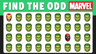 Find The Odd One Out | Marvel Edition ☄️