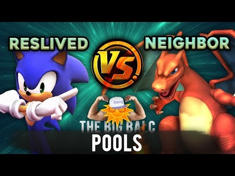 The Big Balc: Pools - Neighbor (Charizard) vs Reslived (Ness)