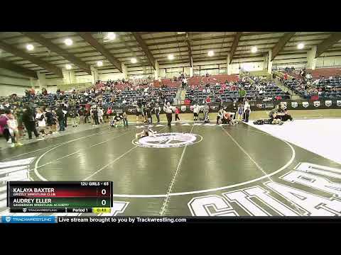 65 Lbs Semifinal - Kalaya Baxter, Grizzly Wrestling Club Vs Audrey Eller, Sanderson Wrestling Acad
