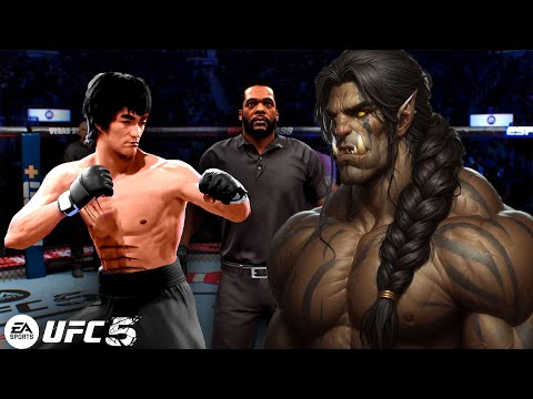 UFC 5 | Bruce Lee vs. Muscular Half Orc (EA Sports UFC 5)
