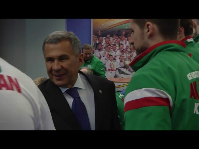 Рустам Минниханов: «Салават Юлаев» надо бы победить [+Видео]