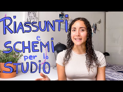 Come fare schemi e riassunti per studiare | metodo di studio da 30 e lode