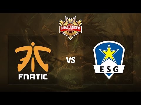 [LoL] Fnatic Academy vs Euronics Gaming - EU Challenger Series Qualifiers - Day 1