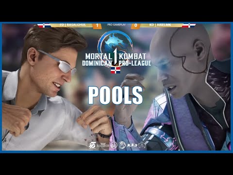 MK1: POOLS - MORTAL KOMBAT DOMINICAN PRO LEAGUE #1 - Ft. ArielMK, Acorazado, RasAlGhul, Kakashi