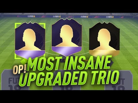 MOST INSANE UPGRADED TRIO in FIFA 18 ULTIMATE TEAM / NEW PLAYER RATINGS UPGRADES SQUAD!