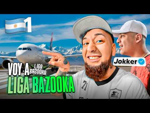 I'M GOING TO BAZOOKA LEAGUE WITH JOKKER AND ASTROPOT 🇨🇱 | DAY 1 IN ARGENTINA🔥🇦🇷