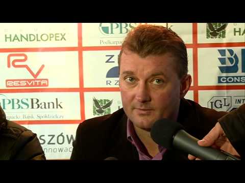 2012.11.18 - Resovia Rzeszów - Siarka Tarnobrzeg 1-0 (1-0) - Konferencja prasowa