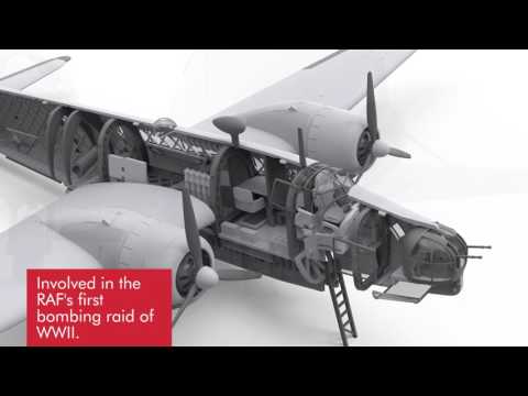 Airfix | 1:72 Vickers Wellington Render Stills