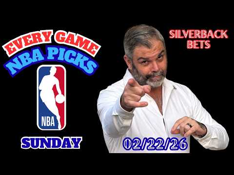 NBA Picks Today Sunday 2/22/26 | Daily Best Bets, Locks, Predictions, and Player Props