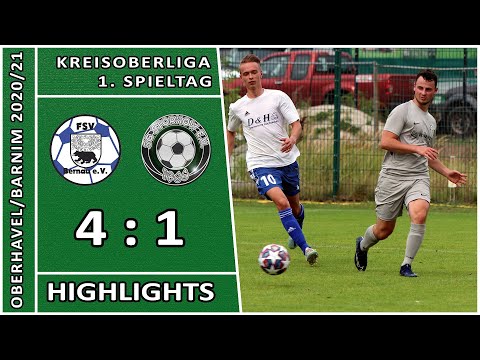 FSV BERNAU II - SG STORKOW 4:1 - Highlights [KOL 2020/21 - 1. Spieltag]