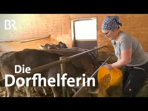 Dorfhelferin im Familieneinsatz: Wie Leni Menschen hilft | Wir in Bayern | Weibsbilder | BR