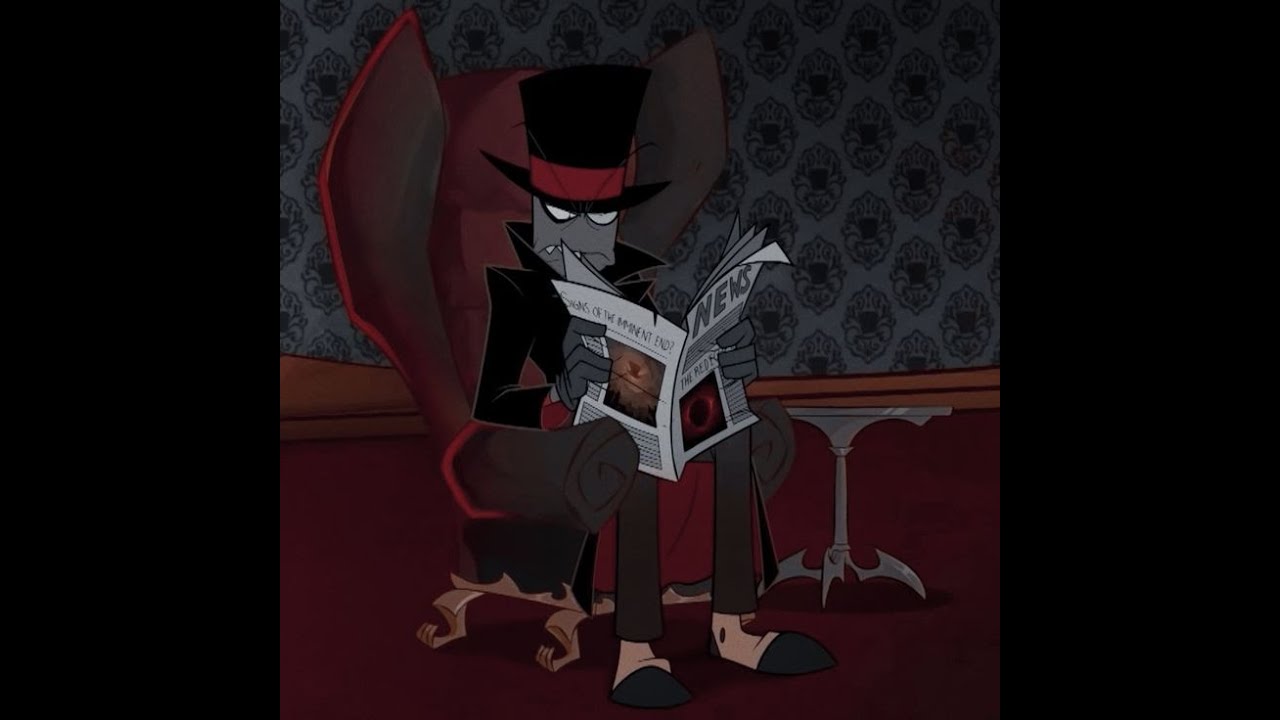 Drawing Black Hat from Villainous