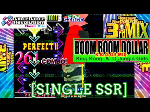 【DDR 3rd】 BOOM BOOM DOLLAR (K.O.G G3 MIX) [SINGLE MANIAC(SSR)] [Classic Mini]