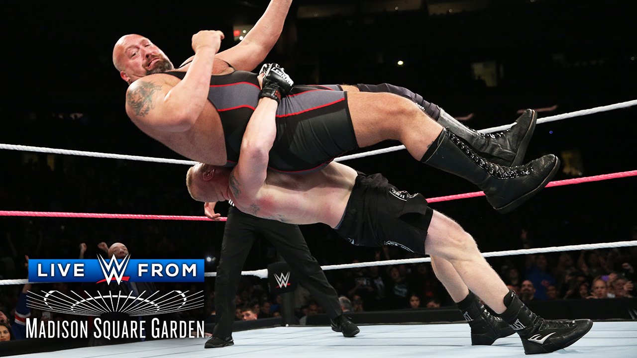 WWE Network: Brock Lesnar takes the giant to suplex city - Live from MSG: Lesnar vs. Big Show