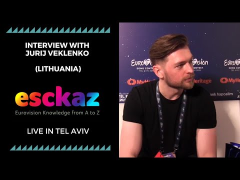 ESCKAZ in Tel Aviv: Interview with Jurij Veklenko (Lithuania)
