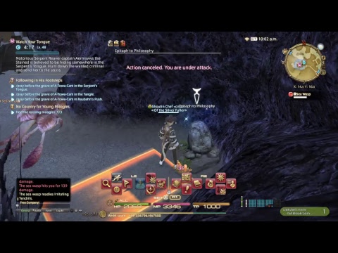 FF14 ARR HS WHITE MAGE lvl 45 quest