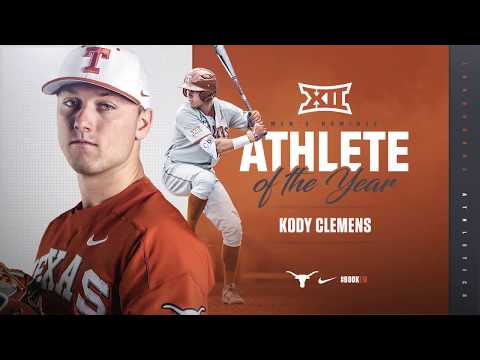 Kody Clemens – Big 12 Male Athlete of the Year Nominee for 2017-18