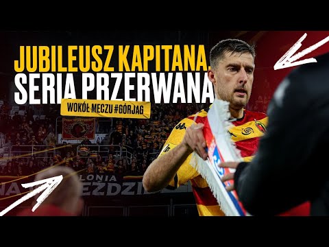 JUBILEUSZ KAPITANA, SERIA PRZERWANA. WOKÓŁ MECZU GÓRNIK - JAGIELLONIA