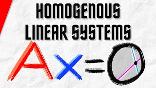 Homogenous Linear Systems, Trivial and Nontrivial Solutions | Linear Algebra