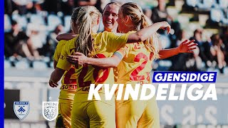Gjensidige Kvindeliga Highlights | Kolding IF 2 - 2 FC Nordsjælland