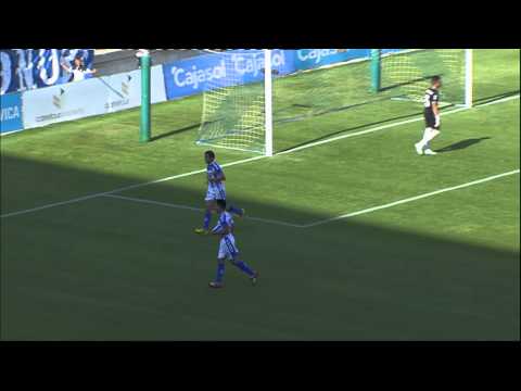 Gol de Rubio (3-1) en el Recreativo de Huelva - Real Murcia Jornada 4