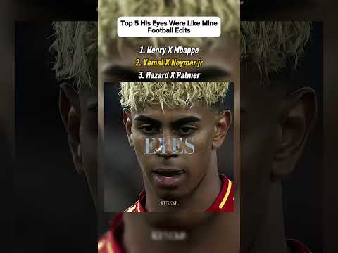 Top 3 “His Eyes Were Like Mine” Football Edits #football