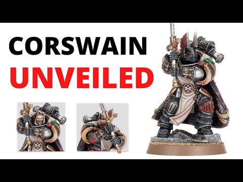 Corswain Unveiled - New Space Marine Character for Dark Angels in Heresy