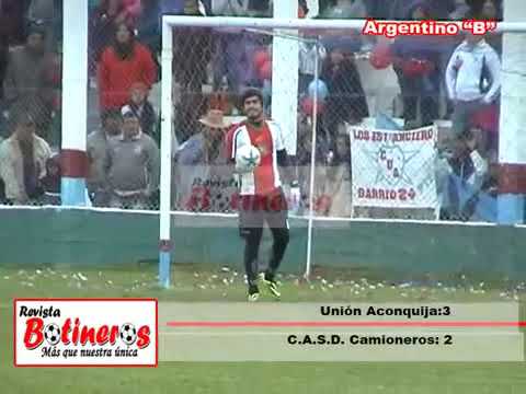 ARGENTINO "B" 2014 - Definición por Penales Unión Aconquija 3   Camioneros 2