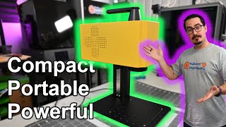 Best 20W Fiber Laser Under $1500? HansMaker F1 Pro Review, Setup & Metal Engraving Tests