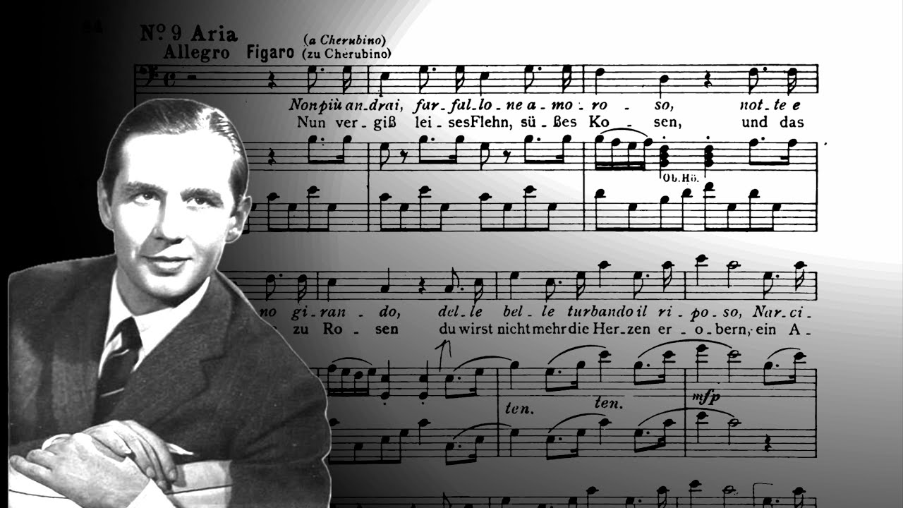 “Non più andrai” from 