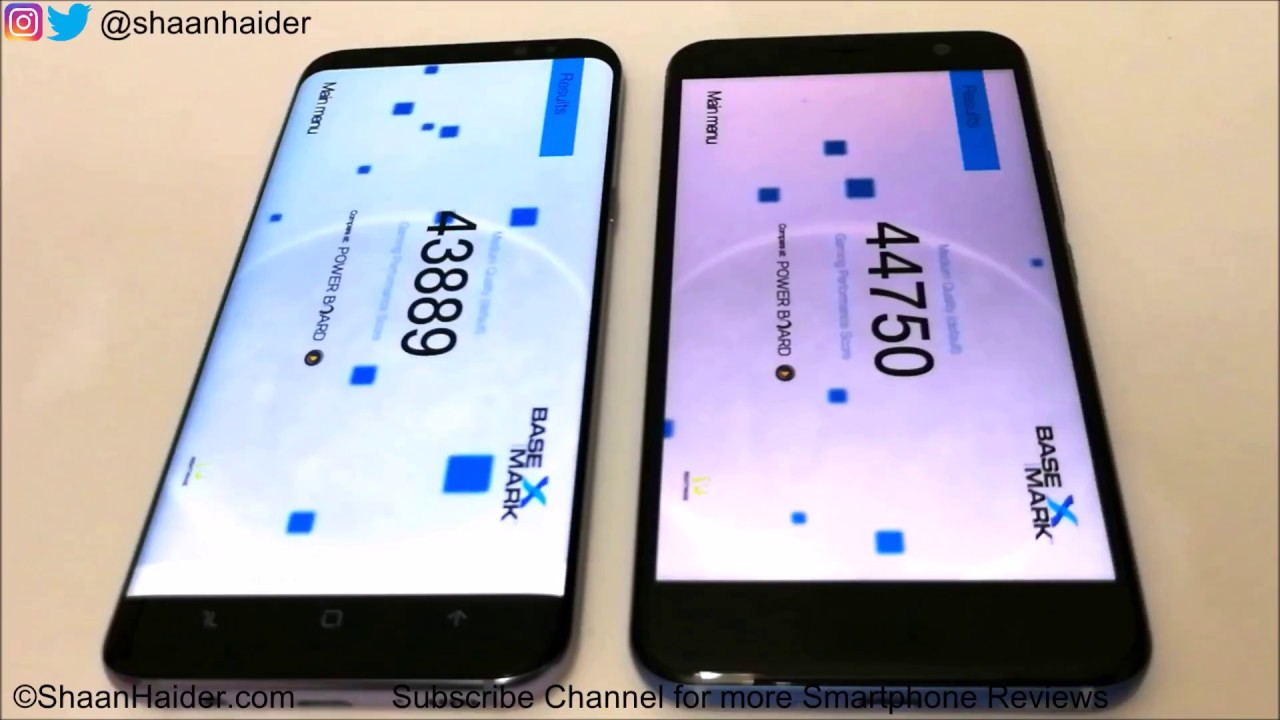 HTC U11 vs Samsung Galaxy S8+ : BENCHMARK COMPARISON