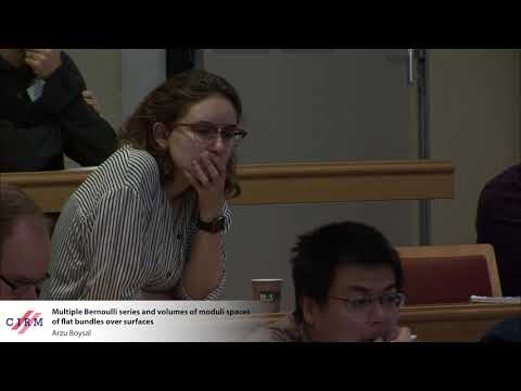 Arzu Boysal: Multiple Bernoulli series and volumes of moduli spaces of flat bundles over surfaces